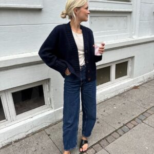 Eva Cardigan – Kötésminta nyomtatott formában