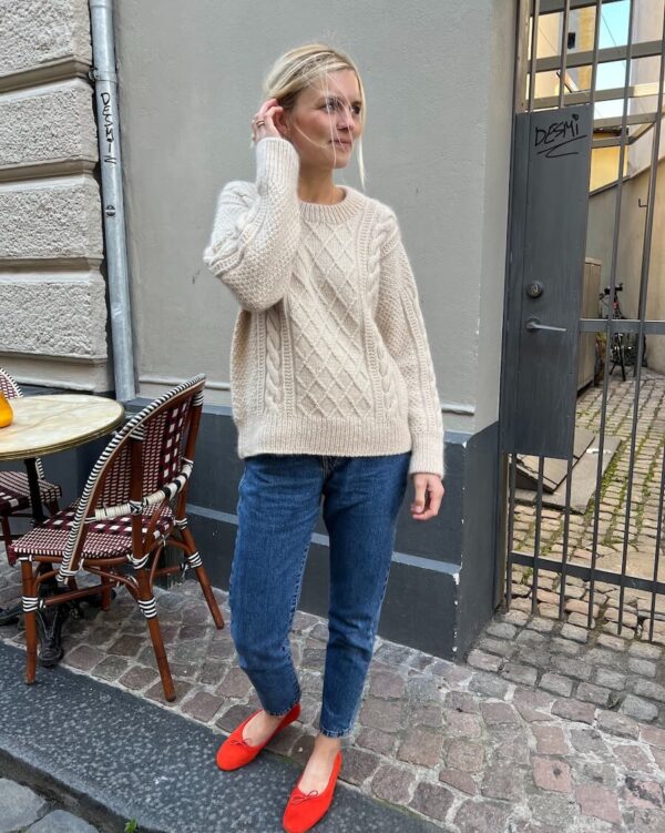Moby pulóver – Kötésminta nyomtatott formában - Image 7