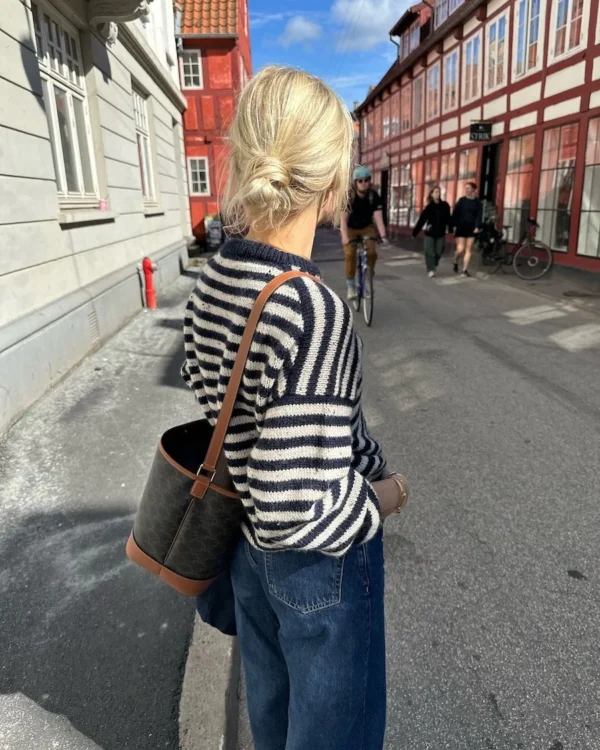Olga pulóver – Kötésminta nyomtatott formában - Image 8