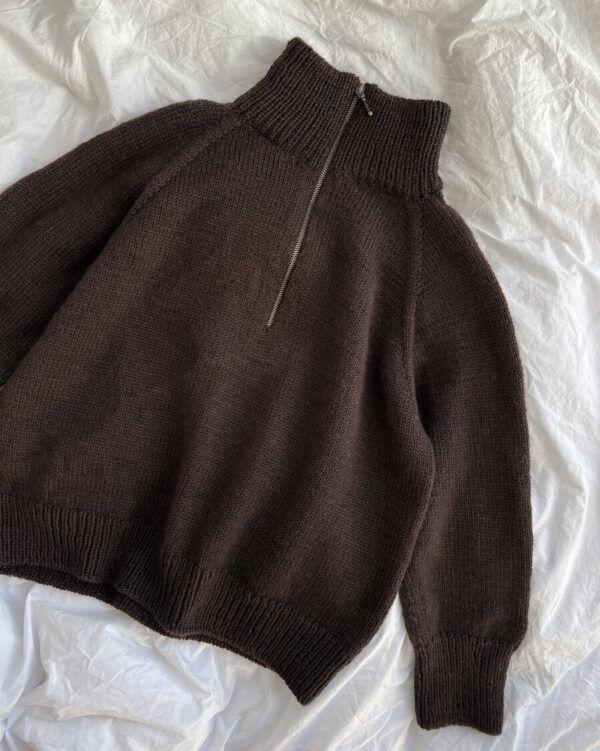 Zipper Sweater Light – Kötésminta nyomtatott formában - Image 8