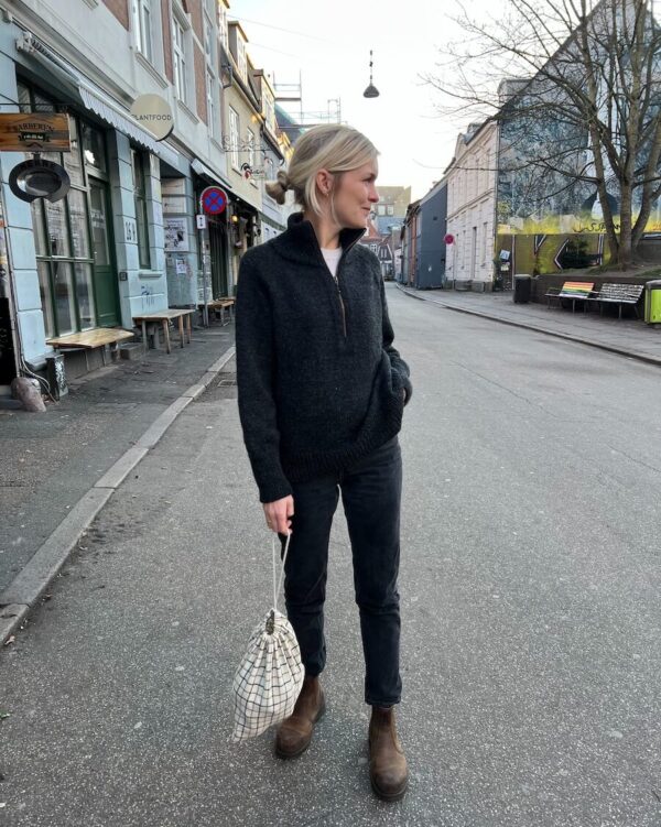 Zipper Sweater Light – Kötésminta nyomtatott formában - Image 2