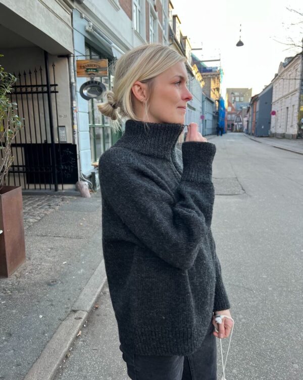 Zipper Sweater Light – Kötésminta nyomtatott formában - Image 6