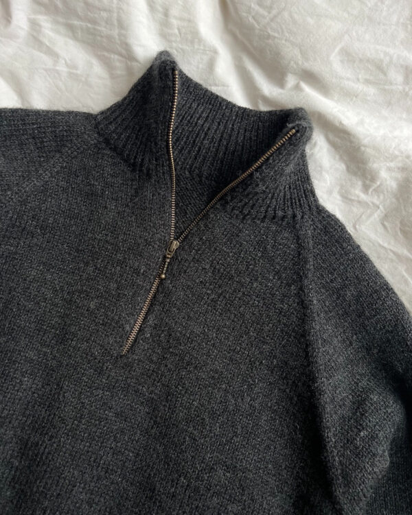 Zipper Sweater Light – Kötésminta nyomtatott formában - Image 3