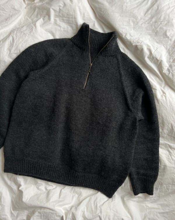 Zipper Sweater Light – Kötésminta nyomtatott formában - Image 5